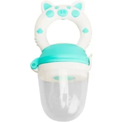 Magni Food feeder (madsut) med blødt greb - Turkis- Foodfeeder Og Frugtsut