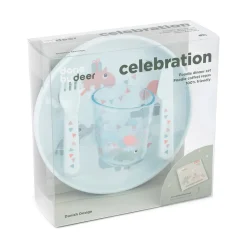 Done By Deer Foodie spisesæt Celebration Blå- Service