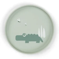 Done By Deer Foodie tallerken Croco Grøn- Service