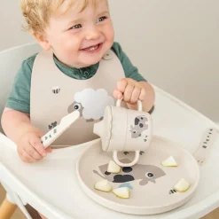 Done By Deer Foodie tallerken Tiny farm Sand- Service