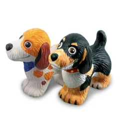 4M Form og mal, 3D Hvalpehunde- Kreasæt