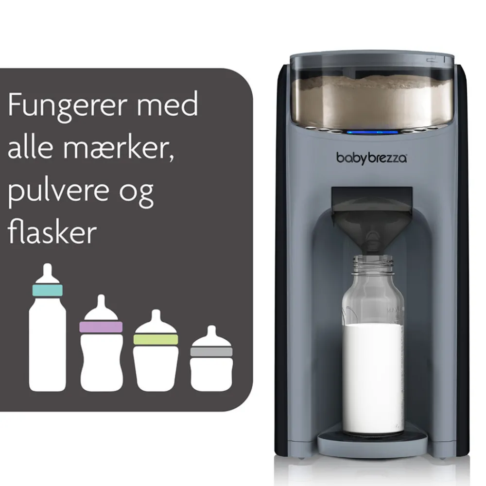 Baby Brezza Formula Pro Advanced Slate- Tilberedning & Rengøring