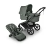 Bugaboo Fox 5 Renew complete - Black/forest green- Kombivogne Med Ergonomiske Sæder