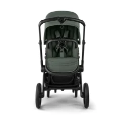 Bugaboo Fox 5 Renew complete - Black/forest green- Kombivogne Med Ergonomiske Sæder