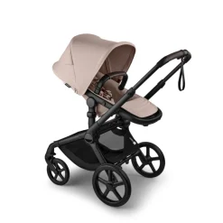 Bugaboo Fox 5 Renew complete - black/desert taupe melange- Kombivogne Med Ergonomiske Sæder