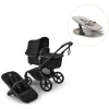 Bugaboo Fox 5 Renew complete inkl. Giraffe bouncer - heritage black/polar white- Vognpakker