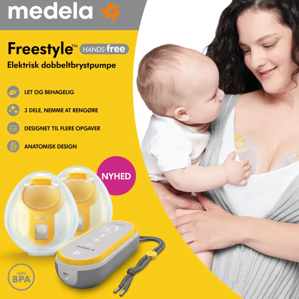 Medela Freestyle Hands-free Brystpumpe- Brystpumper