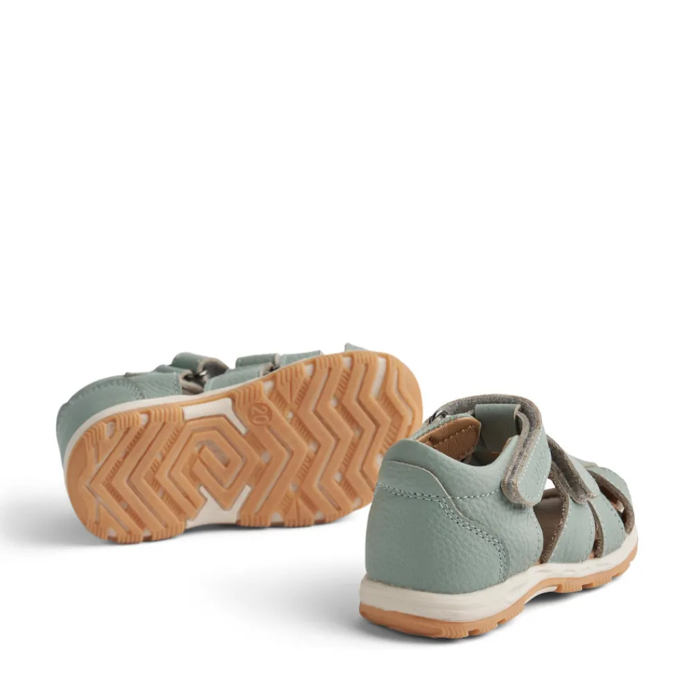 Wheat Frei lukket sandal - aquaverde- Sandaler Med Lukket Tå