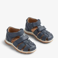 Wheat Frei lukket sandal - navy- Sandaler Med Lukket Tå|Begyndersandaler
