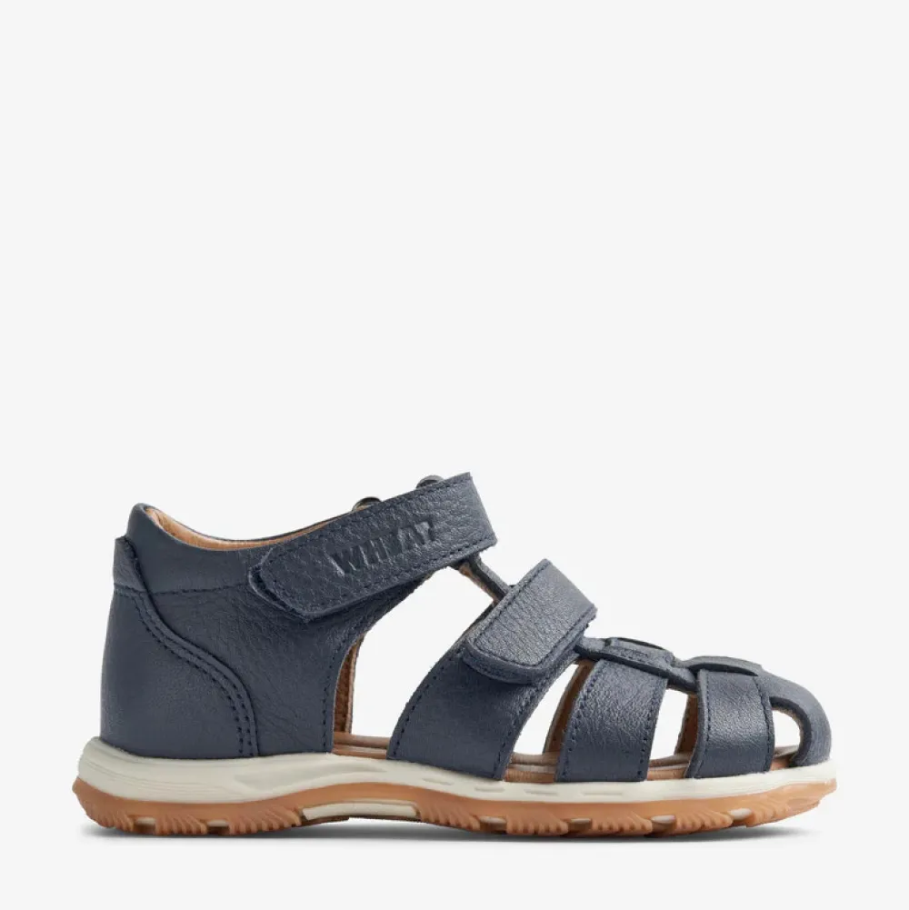 Wheat Frei lukket sandal - navy- Sandaler Med Lukket Tå|Begyndersandaler