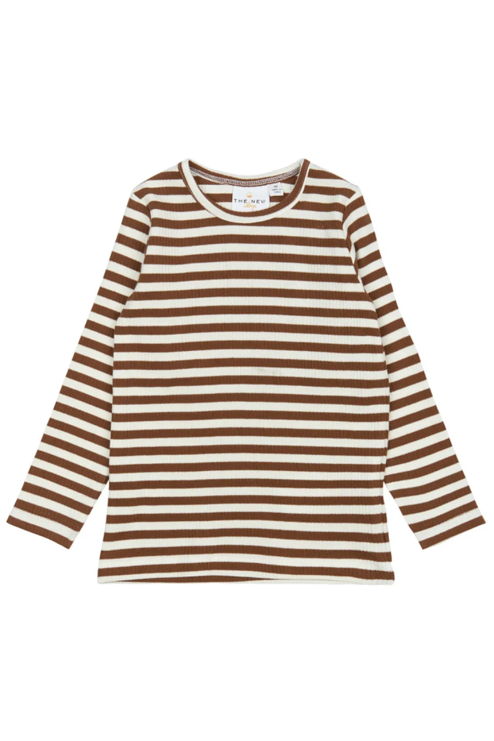 The New Siblings Fro Rib Bluse - TOFFEE- Bluser