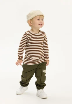 The New Siblings Fro Rib Bluse - TOFFEE- Bluser