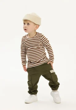 The New Siblings Fro Rib Bluse - TOFFEE- Bluser