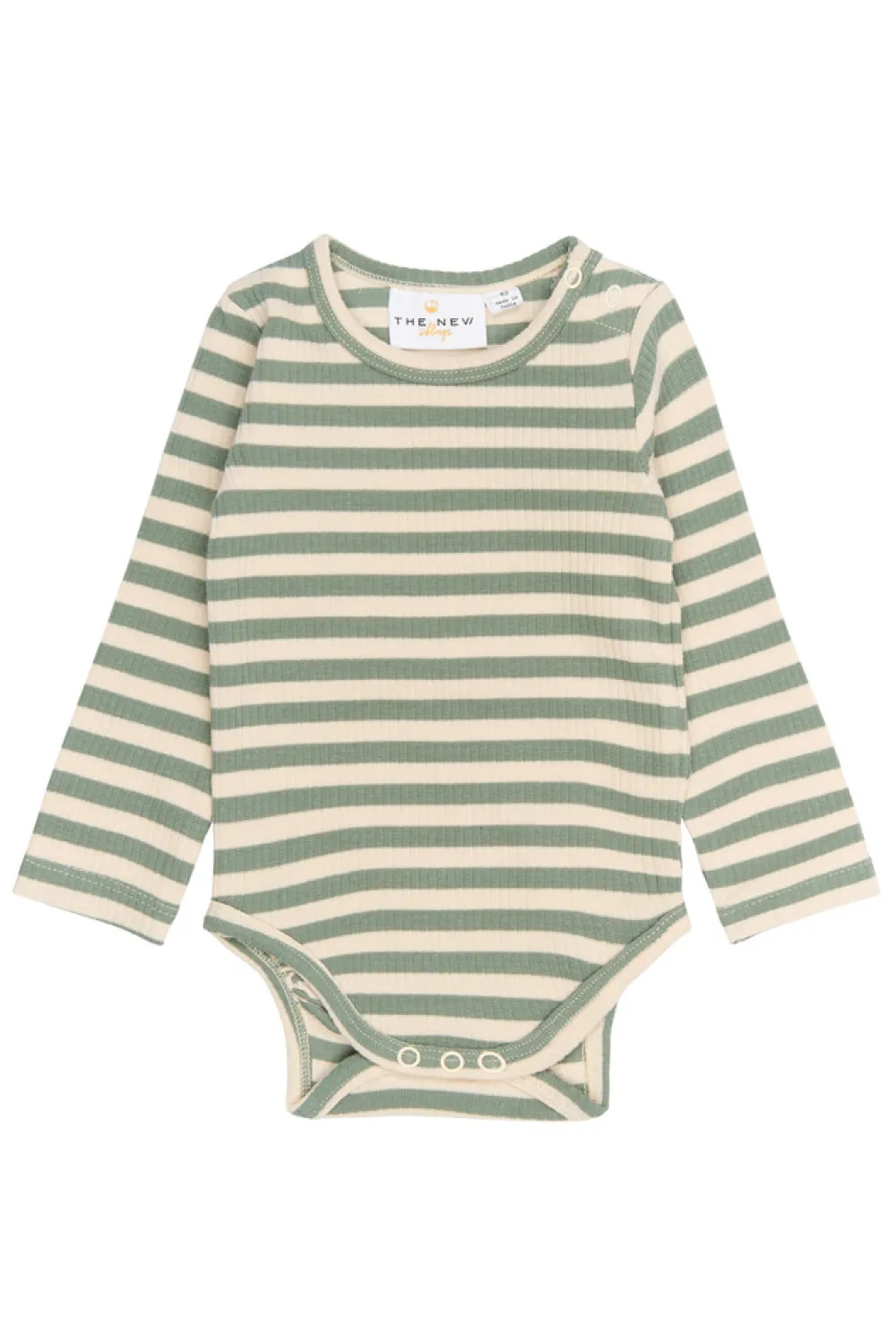 The New Siblings Fro Rib Body Langærmet - LILY PAD- Juletøj|Bodystocking Langærmet