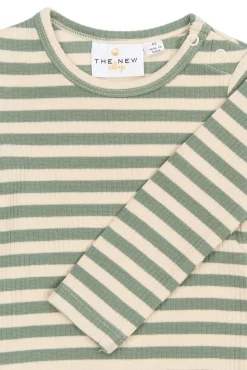 The New Siblings Fro Rib Body Langærmet - LILY PAD- Juletøj|Bodystocking Langærmet