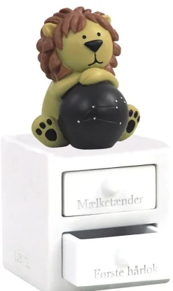 Kids By Friis Første tand/hårlok - løven-Børn Smykkeskrin