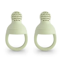MUSHIE Frugtsut 2-Pak - Sage- Foodfeeder Og Frugtsut