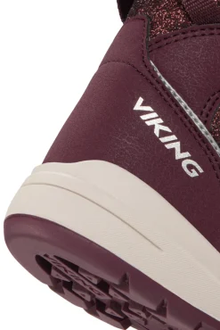 Viking Fun Glitter Warm GTX 2V - Plum- Vinterstøvler