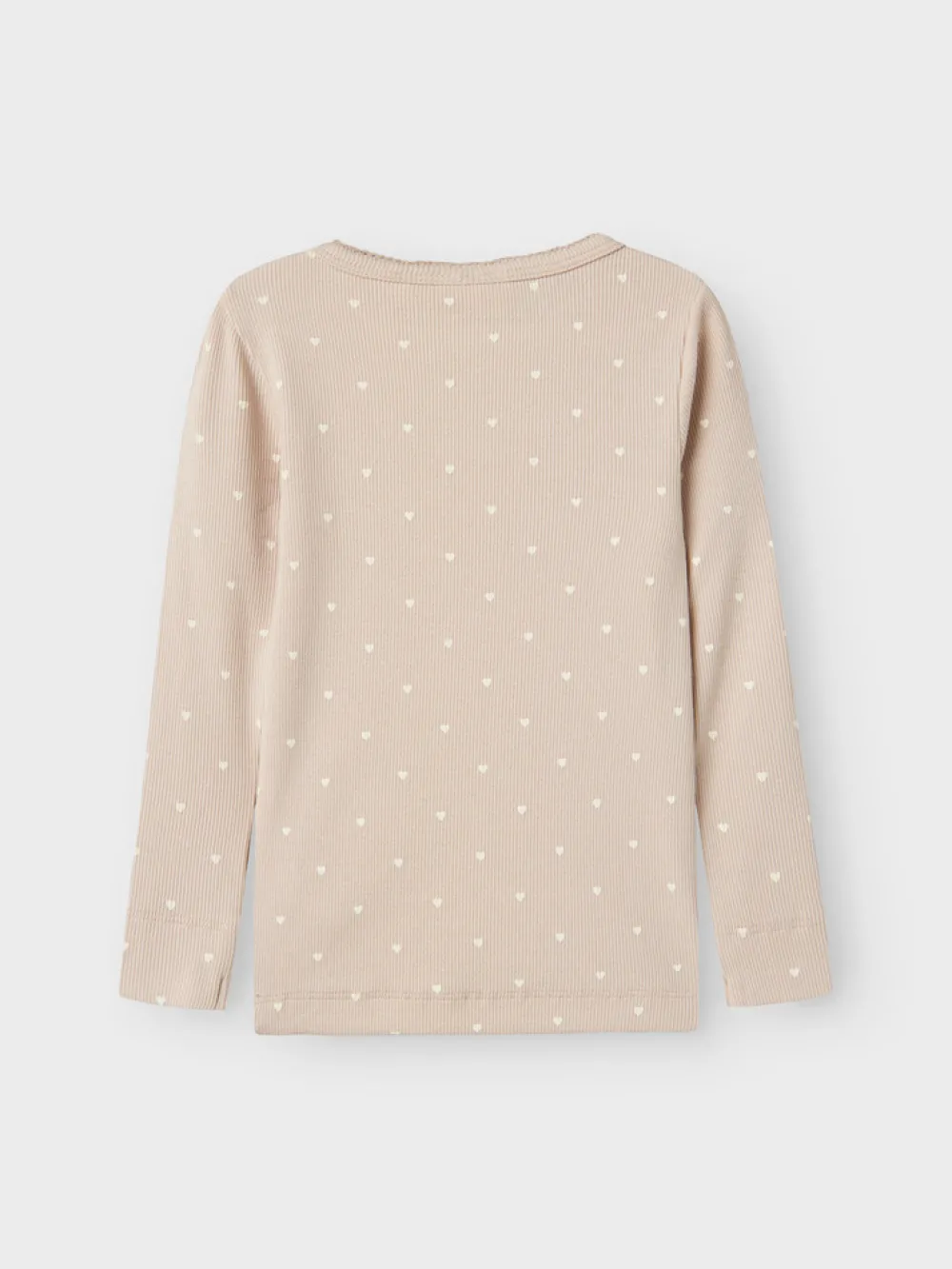 Lil' Atelier Gago langærmet slim top noos - GRAY MORNING- Bluser