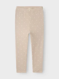 Lil' Atelier Gago slim leggings noos - GRAY MORNING- Leggings