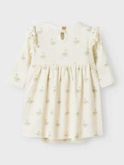 Lil' Atelier Gavo Ege Bodykjole - Pastel Parchment- Kjoler