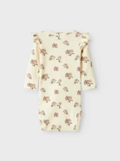 Lil' Atelier Gavo langærmet slim body - TURTLEDOVE- Bodystocking Langærmet