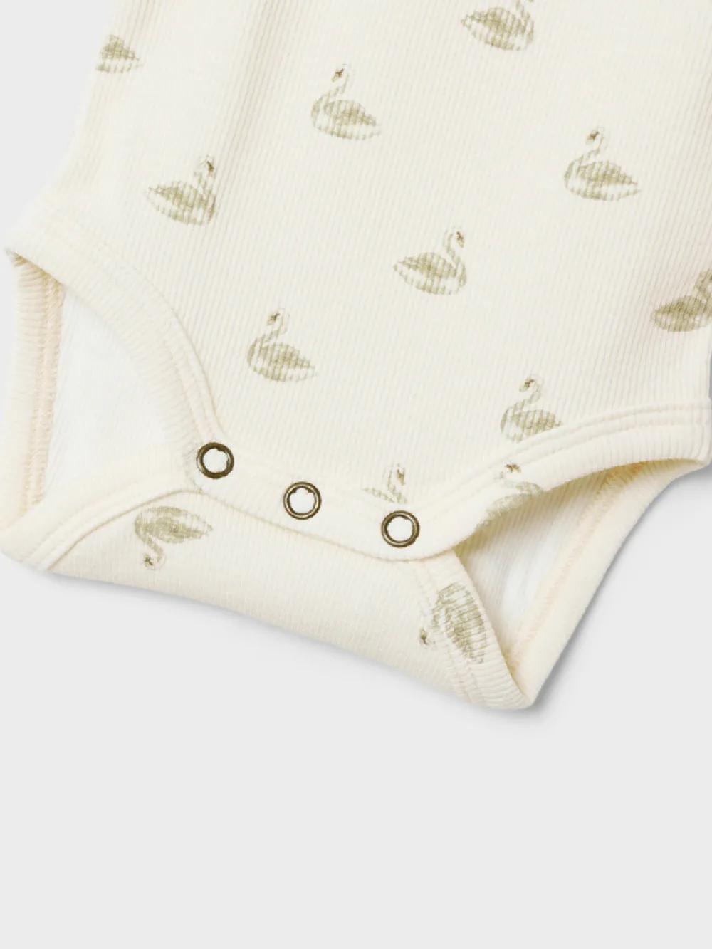 Lil' Atelier Gavo ls slim body - Pastel parchment- Bodystocking Langærmet