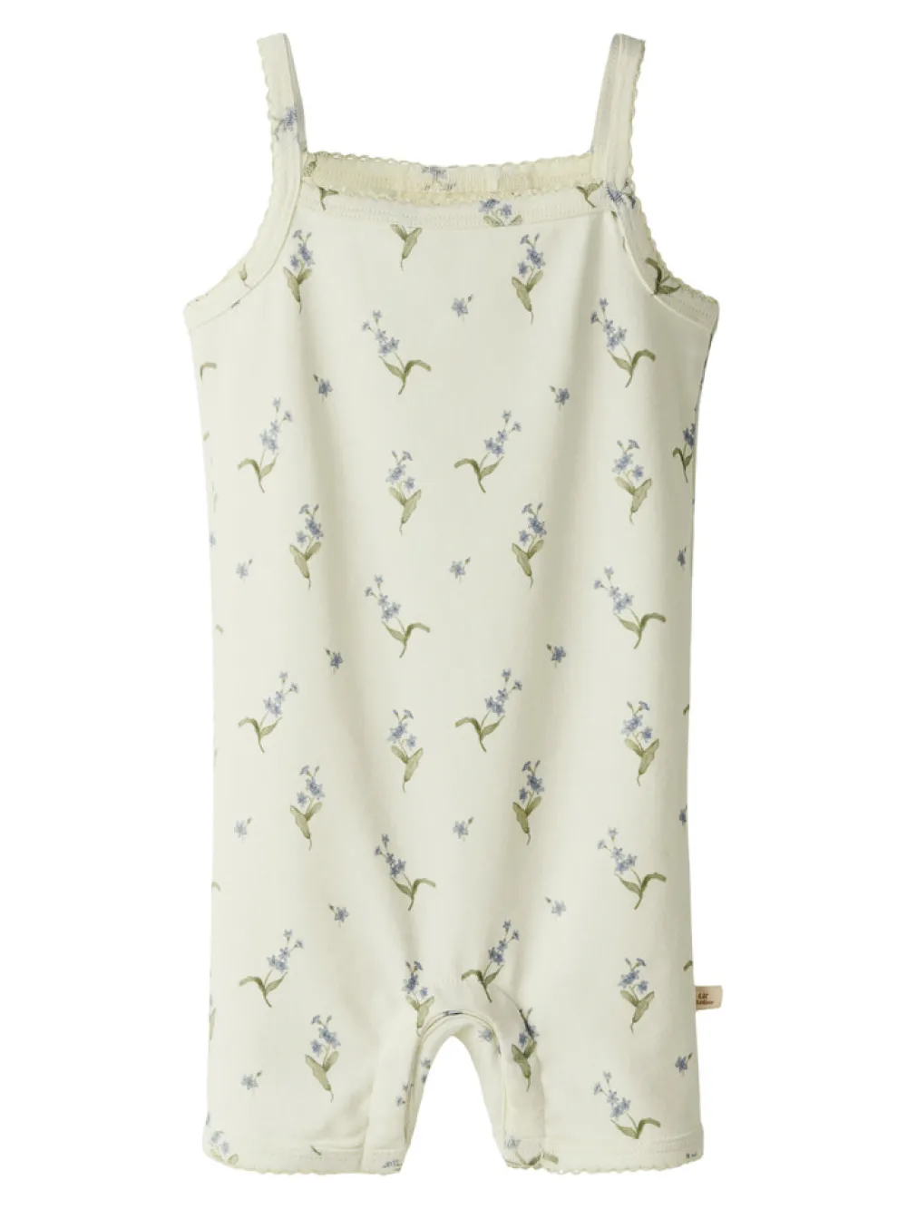 Lil' Atelier Gayo Sao Sommerdragt - Forget me/Coconut milk- Smækbukser & Buksedragter