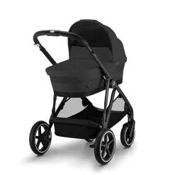 Cybex Gazelle S Cot - Moon Black- Liggedele Til Kombivogne