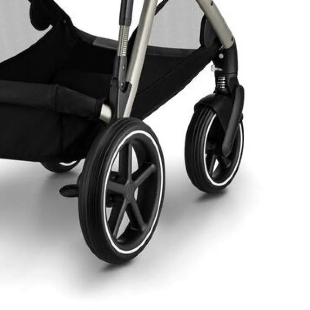 Cybex Gazelle S kombivogn - Moon Black- Kombivogne Med Flade Sæder