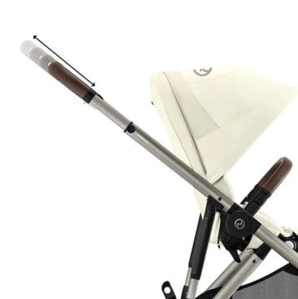 Cybex Gazelle S kombivogn - Seashell Beige- Kombivogne Med Flade Sæder