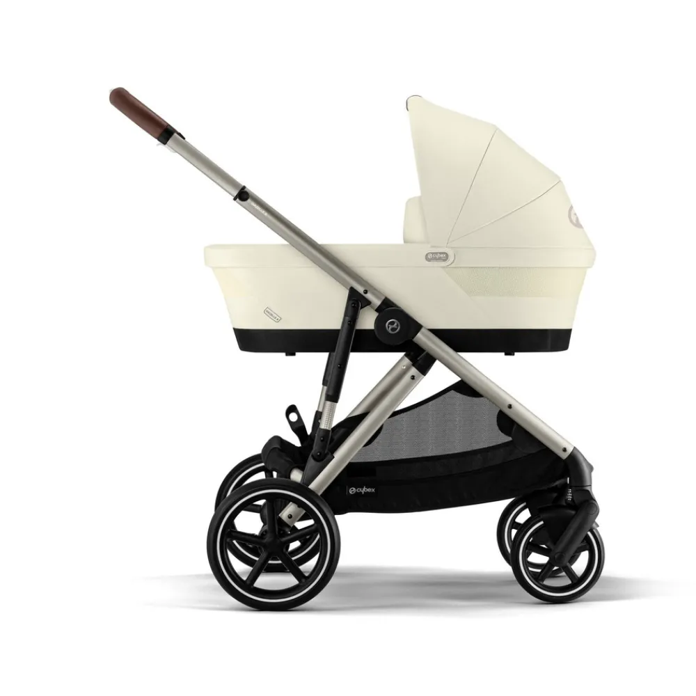 Cybex Gazelle S kombivogn - Seashell Beige- Kombivogne Med Flade Sæder