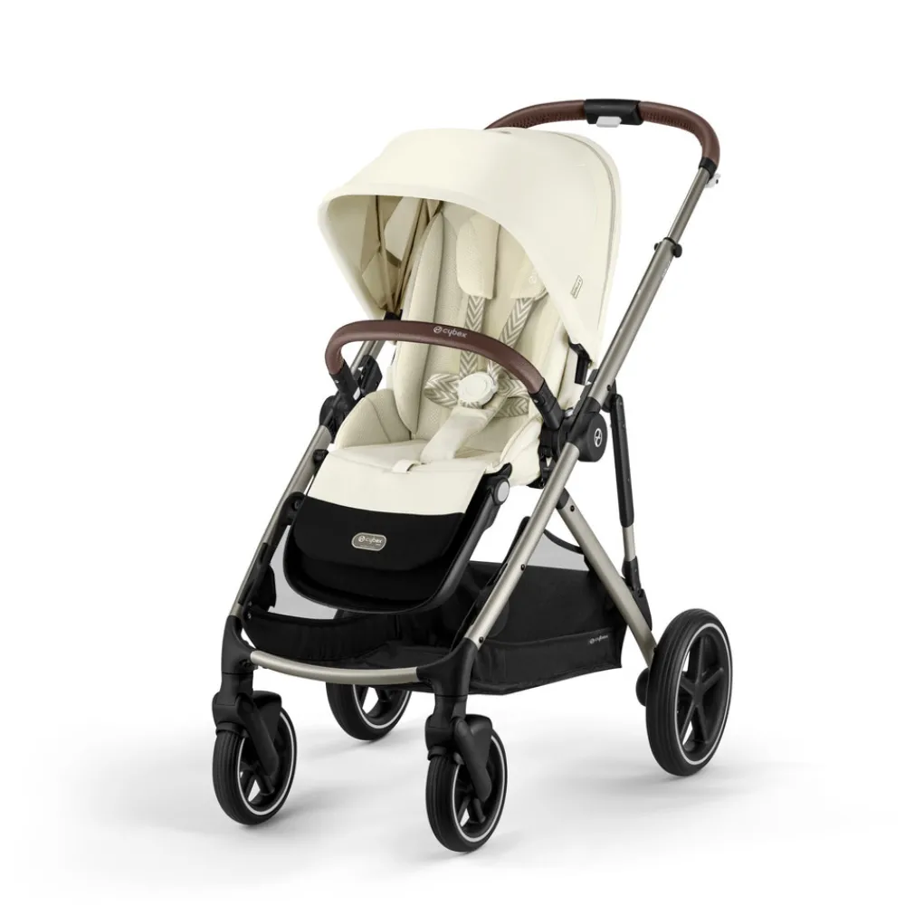 Cybex Gazelle S kombivogn - Seashell Beige- Kombivogne Med Flade Sæder