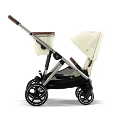 Cybex Gazelle S kombivogn - Seashell Beige- Kombivogne Med Flade Sæder