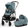 Cybex Gazelle S kombivogn - Stormy blue- Kombivogne Med Flade Sæder