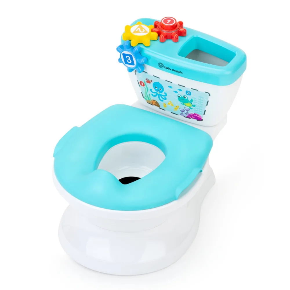 Baby Einstein Geared for Success 2-i-1 Pottetræningssystem- Potter, Toiletsæder & Skamler