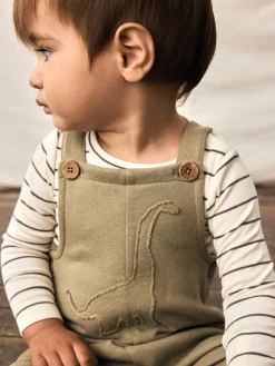 Lil' Atelier Geo Lim Langærmet Slim Body - TURTLEDOVE- Bodystocking Langærmet