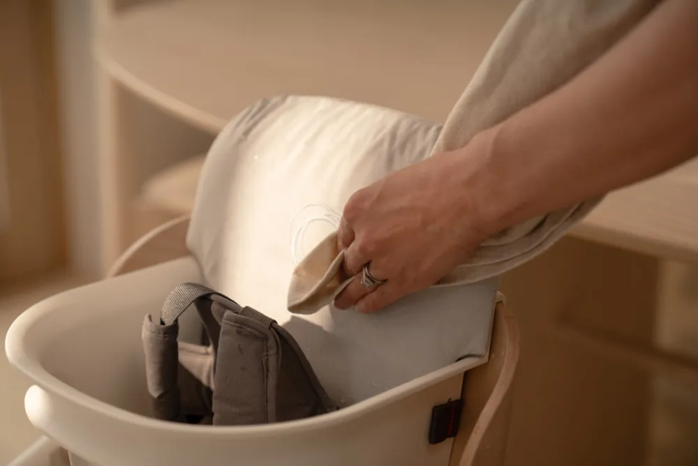 Bugaboo Giraffe baby set - grey-Børn Tilbehør Til Højstole