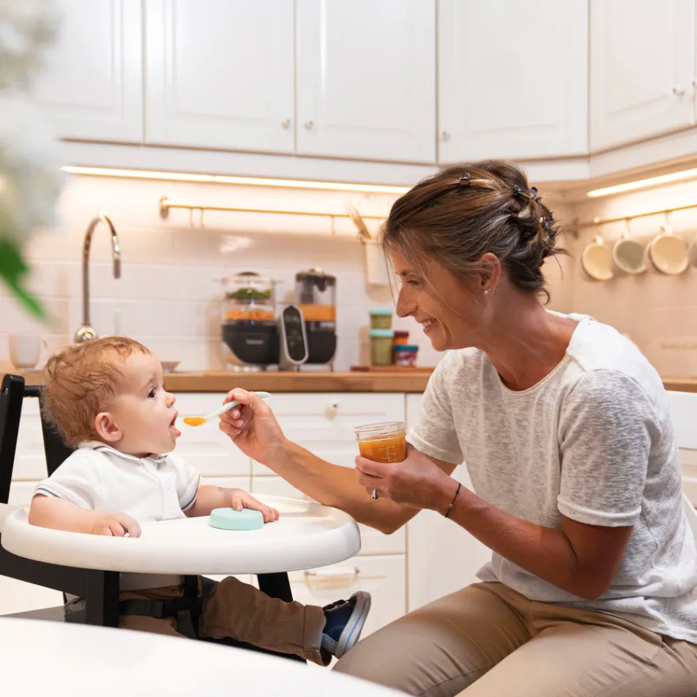 Babymoov Glas madbøtter - 4x 100ml & 4x 220ml- Madopbevaring