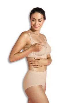 Carriwell Graviditets & amme BH med carri-gel beige M- Amme Bh'Er