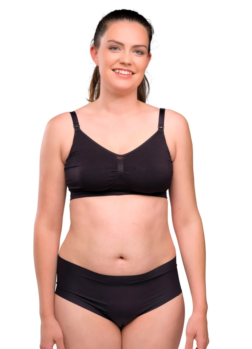 Carriwell Graviditets & amme BH original Sort Small- Amme Bh'Er