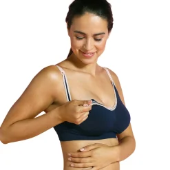 Carriwell Graviditets & amme BH original deluxe blå S- Amme Bh'Er