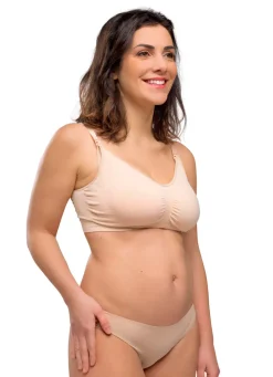 Carriwell Graviditets & amme BH original beige S- Amme Bh'Er