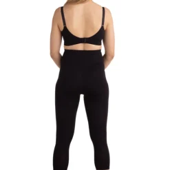 Carriwell Graviditets leggings m. støtte 3/4 længde sort- Leggings/Strømpebukser