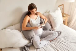 bbhugme Graviditets- og Ammepude - stone-Børn Graviditetspuder|Graviditets- & Ammepuder