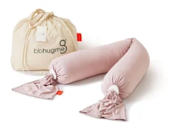 bbhugme Graviditets- og Ammepude - dusty pink-Børn Graviditetspuder|Graviditets- & Ammepuder