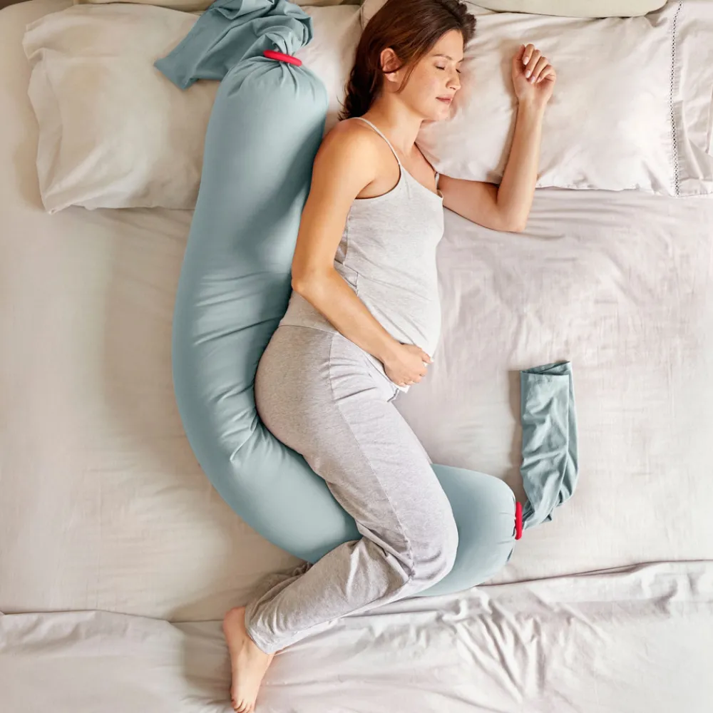 bbhugme Graviditets- og Ammepude - eucalyptus-Børn Graviditetspuder|Graviditets- & Ammepuder