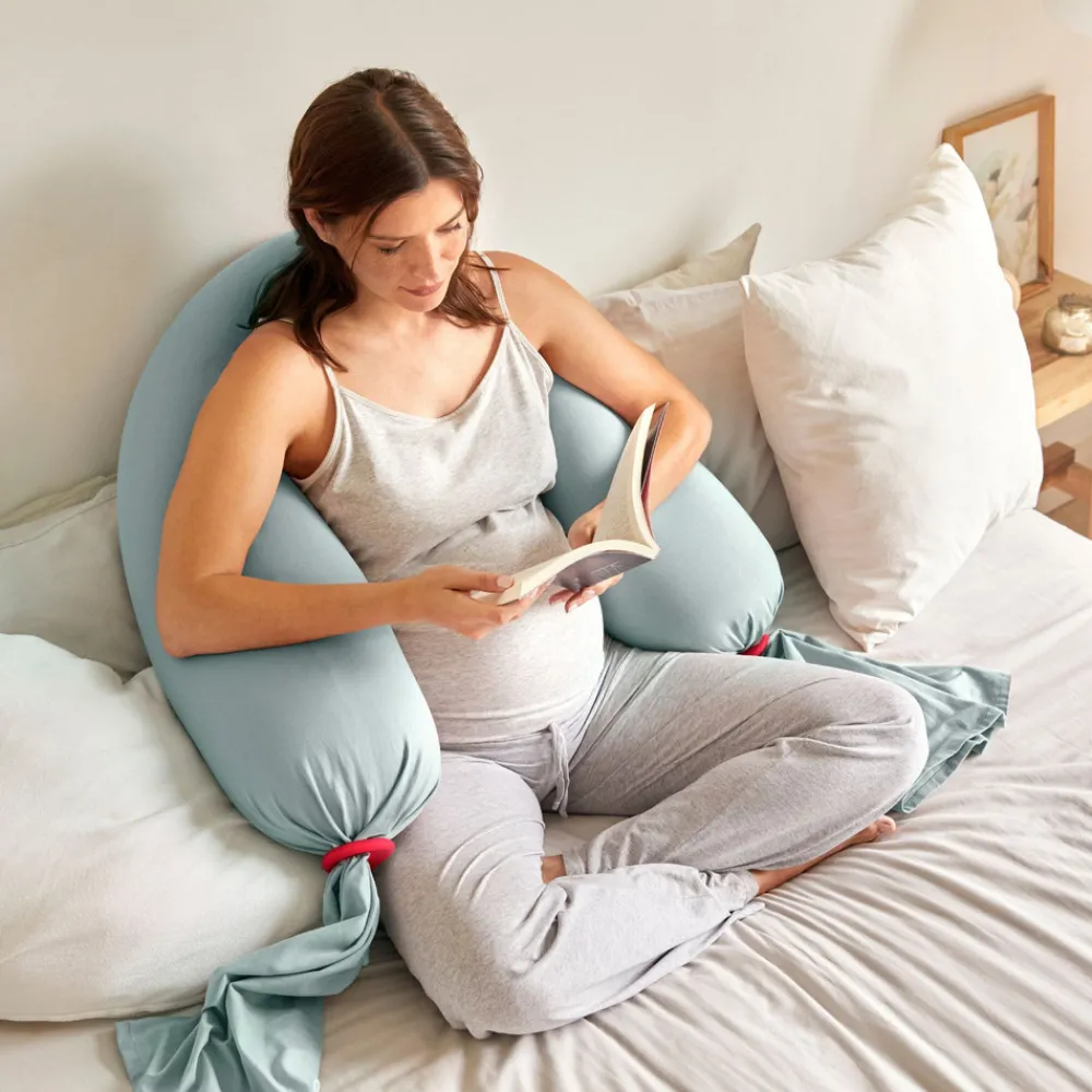 bbhugme Graviditets- og Ammepude - eucalyptus-Børn Graviditetspuder|Graviditets- & Ammepuder