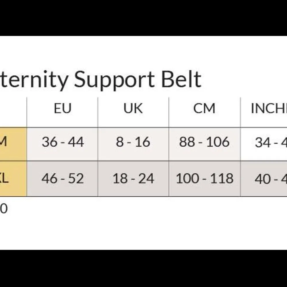 Carriwell Graviditets støttebælte, sort L/XL- Accessories