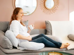 Babymoov Graviditetspude XXL - Mineral grå-Børn Graviditetspuder|Ammepuder